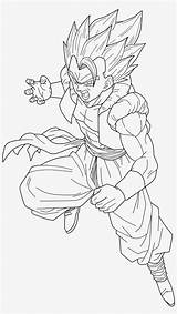 Gogeta Saiyan Goku Vegito Dbz God Ssj4 Saiyajin Seekpng Ss4 Pngitem Coloriage Vegeta Homey sketch template