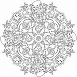 Coloring Pages Steampunk Mandala Doverpublications Dover Books Publications Adult Zb Samples Mandalas Book Welcome Stitch Choose Board sketch template