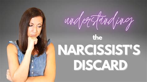 narcissist s discard phase what to expect and what to do next youtube