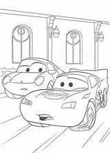 Coloring Pages Disney Cars sketch template