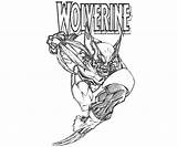 Wolverine Coloringfolder sketch template