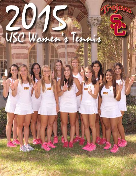 2015 Usc Women S Tennis Media Guide By Darcy Couch Issuu