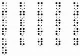 Braille Alphabet Coloring Para Edupics Colorear Alfabeto Learning Minimalism Easier Than Large sketch template