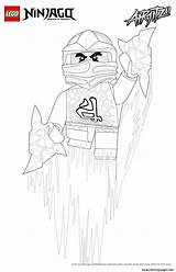 Ninjago Lego Coloring Pages Kai Printable Print Color Online Info Cool Choose Board sketch template