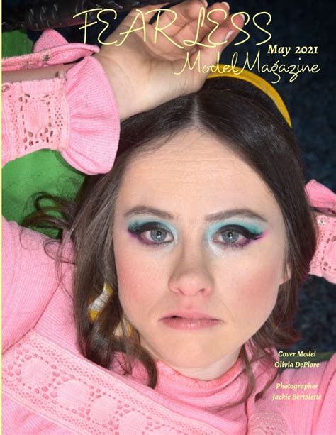 fearless model magazine may 2021 by elizabeth a bonnette blurb books