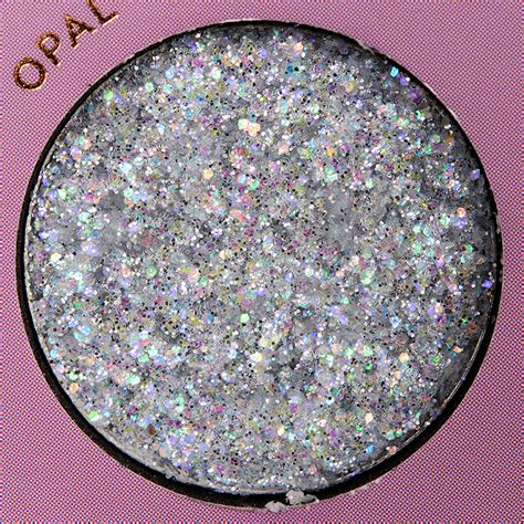 colour pop opal pressed glitter review swatches