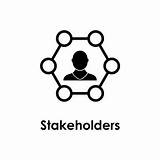 Stakeholders Hexagon Clipart sketch template