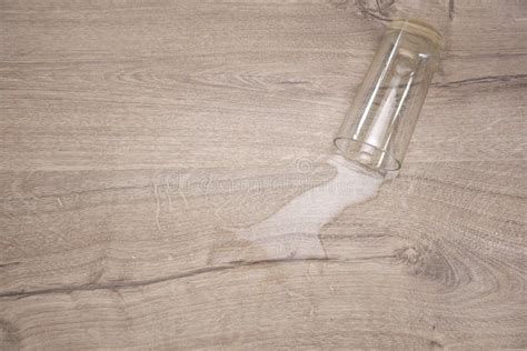 glass  water fell  laminate water spilled  floor stock image image  house interior