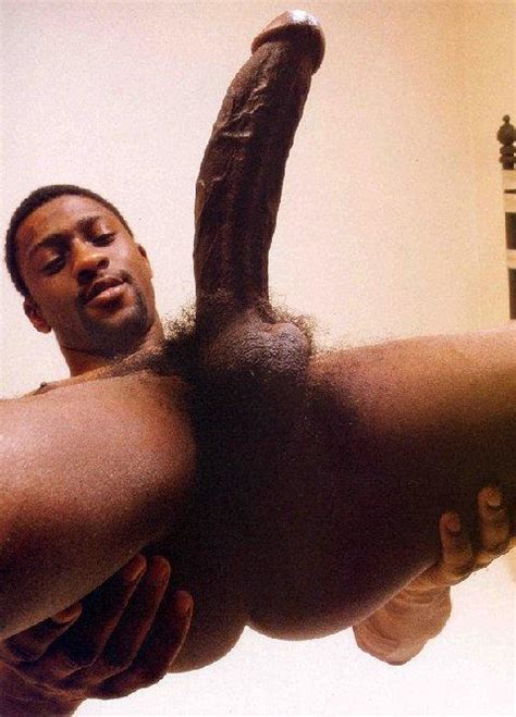 sturdy black guy is impish with his hard long dick hood tube