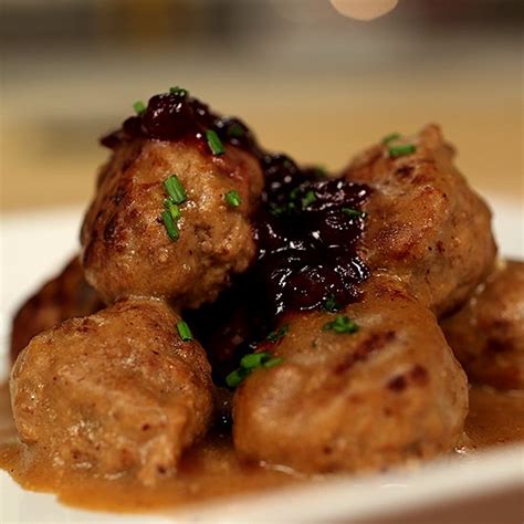 swedish meatballs recipe video popsugar food