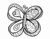 Coloring Butterfly Pages Doodle Printable Adults Christmas Coloring4free Kids Print Color Getcolorings Just Popular sketch template
