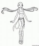 Coloring Witch Taranee Guardian Lin Hay sketch template