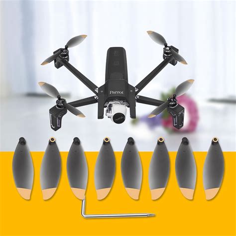 xpcs propeller props  parrot anafi drone replacement blade wing fan  oc ebay