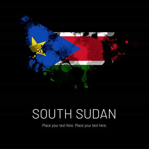 110 bandera de sudán del sur fotos fotografías de stock fotos e
