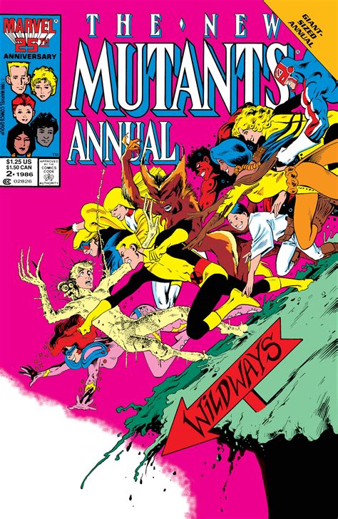 mutants annual   comic issues marvel