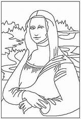 Quadri Vinci Famosi Disegno Arte Mona Gioconda Stampare Opere Mosaico Monna Artisti Storia Disegnare Prospettiva Rinascimento Schizzi Arti Schizzo Rosalbacorallo sketch template