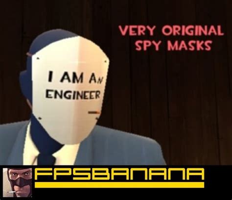 Very Original Spy Masks Team Fortress 2 Skin Mods