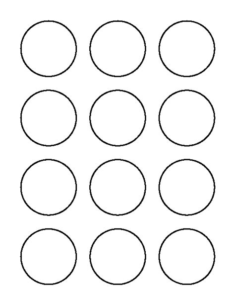 printable   circle label template