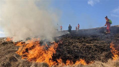 bbqs plea  peak district moorland fires bbc news
