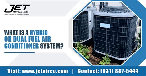 hybrid  dual fuel air conditioner system jetairco