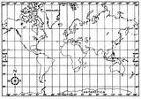 Longitude Latitude Coordinates Blank Degrees Inspirationa Geography Latitudes Lat Mercator Longitudes Coordinate Bday Projection Equator sketch template