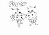 Coloring Pages Snorkels Allstar Casey Relationship sketch template