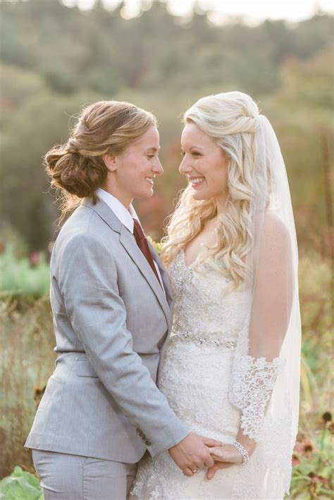Breathtaking Diy Wedding At Same Cross Inn Glittery Bride Lesbian