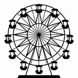 Ferris Roda Gigante Ruota Colorare Panoramica Feria A3c Festival Disegni Bianglala Roue Ultracoloringpages Rueda Dibujos Coachella Fortuna Salvo Designlooter Branco sketch template