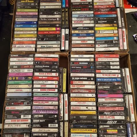 cassette tapes any 3 for 9 99 you choose pop rock randb hip etsy