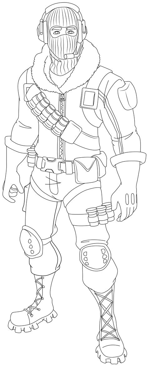 fortnite coloring pages learny kids