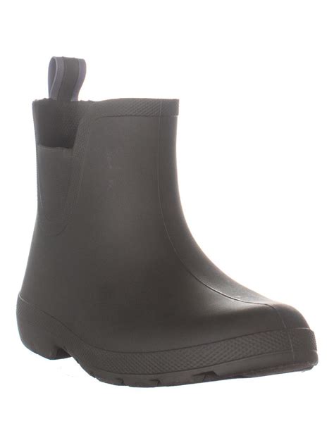 totes womens totes cirrus chelsea ankle rain boots loden
