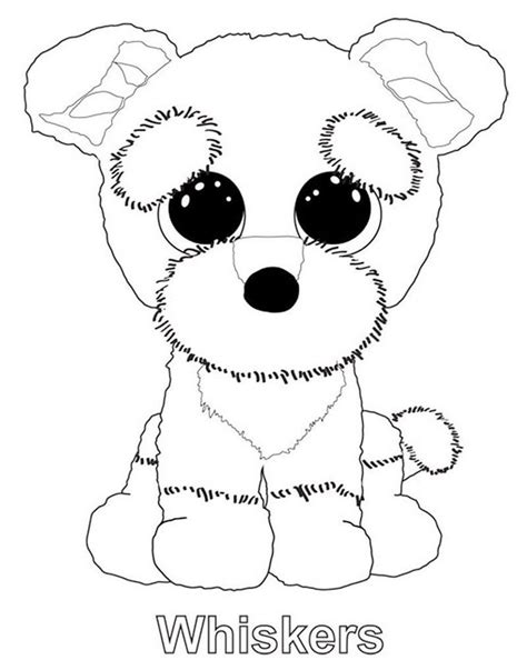 beanie boo coloring pages   kids  coloringfoldercom
