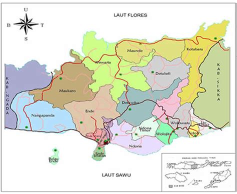 geografis kabupaten ende kepulauan ntt