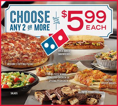 dominos pizza coupons promotions specials  february
