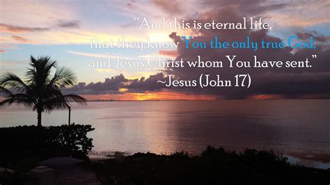 and this is eternal life … you are the one i want