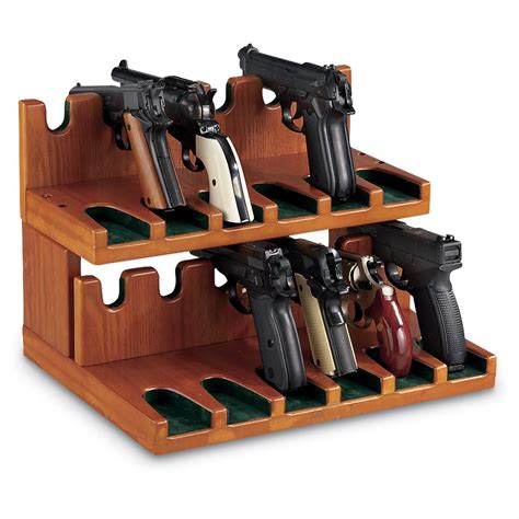 pistol revolver display rack 131712 at sportsman s guide