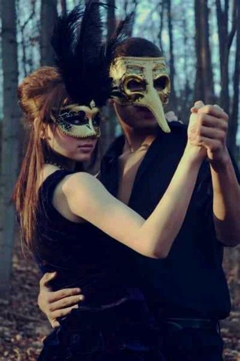 A Couple Of Masks Masquerade Couple Masquerade