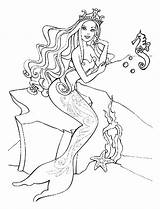 Barbie H2o Mewarnai Sirena Duyung Putri H20 Getdrawings Sirene Colorat Planse Elige Sindunesia Mako Dolphin Mermaids sketch template