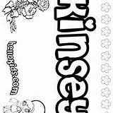 Coloring Kinsey Name Pages Hellokids Kim Kinzie sketch template