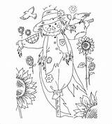 Coloring Autumn Pages Pdf Fall Color Format Welcome Word Print Merge Kids Scare Crow Template Getcolorings Different Colouring Drawing Printable sketch template