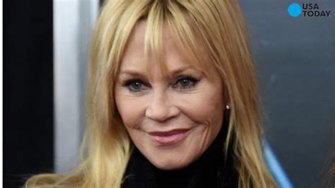 melanie griffith on cosmetic surgery hopefully i look more normal now