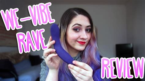 we vibe rave sex toy review youtube