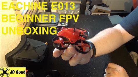 eachine  beginner fpv racing drone kit unboxing video youtube
