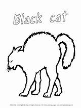 Coloring Cat Pages Halloween Drawing Timeless Miracle Getdrawings Printable Colorpages sketch template