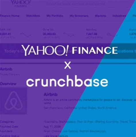 yahoo finance partners  crunchbase  offer info  private companies devicedailycom
