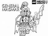 Nexo Knights Lego Coloring Knight Pages General Magmar Scary Printable Kids Print Library Getcolorings Categories Template Game sketch template