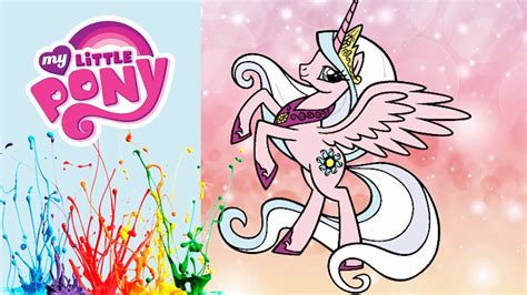 colorindo   pony coloring book pages  kids mylittlepony