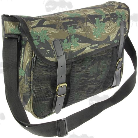 canvas game bag traditional green hunting shoulder bags