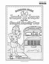 Junie Jones Coloring Fun Book sketch template