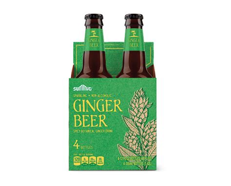 summit ginger beer  root beer pk aldi